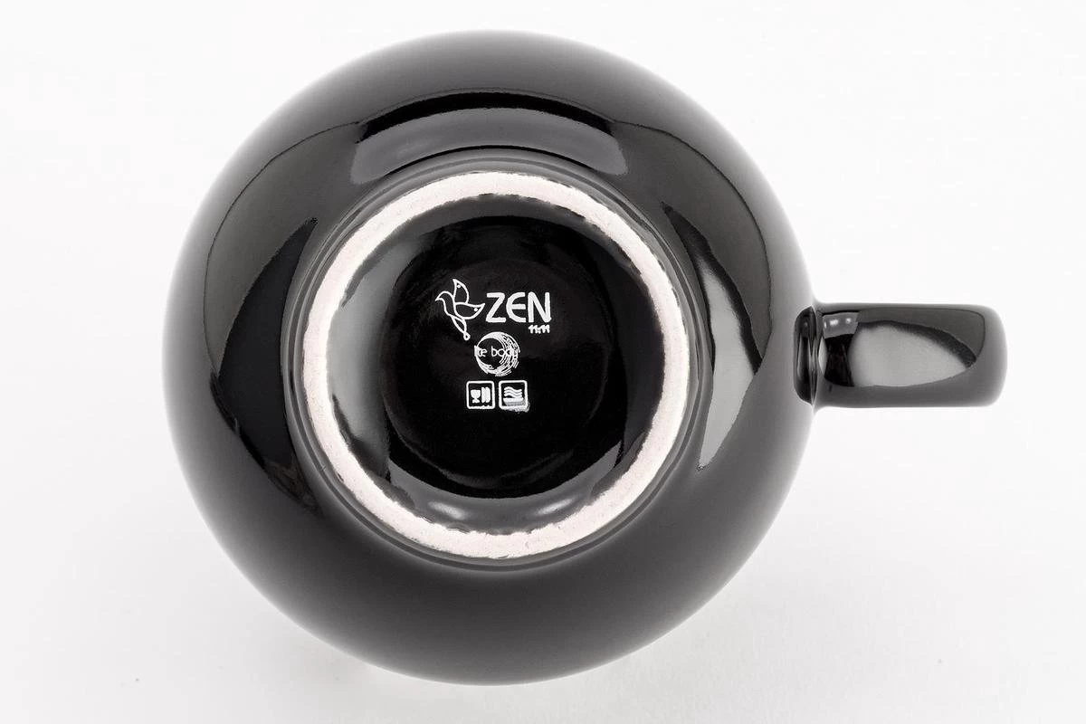 Lite-Body Soepkom Met Oor - Mystique Zwart - Set Van 6 Stuks 4 Lite-Body Soepkom Met Oor - Mystique Zwart - Set Van 6 Stuks - Afbeelding 2