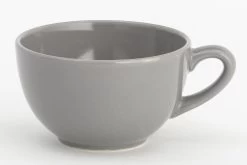 Lite-Body Hermes Soepkom Met Oor - Set Van 6 Stuks - 12 Cm/30 Cl - Aardewerk - Grijs -Keukenserie Winkel 1200x800 225