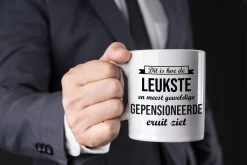 Dit Is Hoe De Leukste En Meest Geweldige Gepensioneerde Eruitziet Koffiemok / Theebeker - 300 Ml - Wit - VUT / Pensioen - Bedankt Cadeau Collega / Teamgenoot -Keukenserie Winkel 1200x800 33