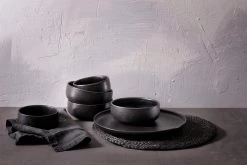 Maastricht Porselein Serviesset Universe Porselein 6-persoons 24-delig Zwart -Keukenserie Winkel 1200x800 82