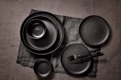 Maastricht Porselein Serviesset Universe Porselein 6-persoons 24-delig Zwart -Keukenserie Winkel 1200x800 85