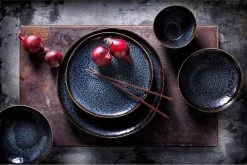 Palmer Serviesset Eccentric Stoneware 6-persoons 24-delig Blauw -Keukenserie Winkel 1200x802 8