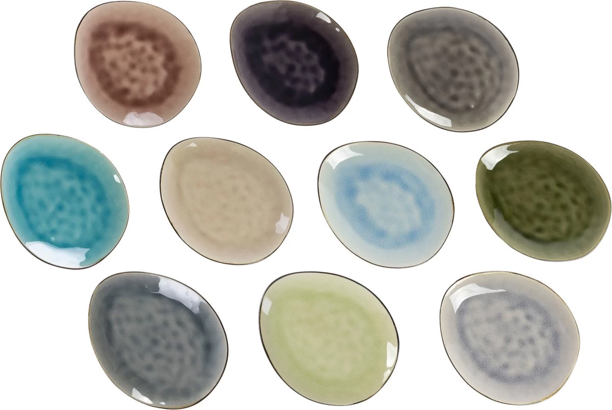 Cosy&Trendy Streetfood Festival Bord - Ovaal - 15 Cm X 11.5 Cm - Set-10 3 Cosy&Trendy Streetfood Festival Bord - Ovaal - 15 Cm X 11.5 Cm - Set-10