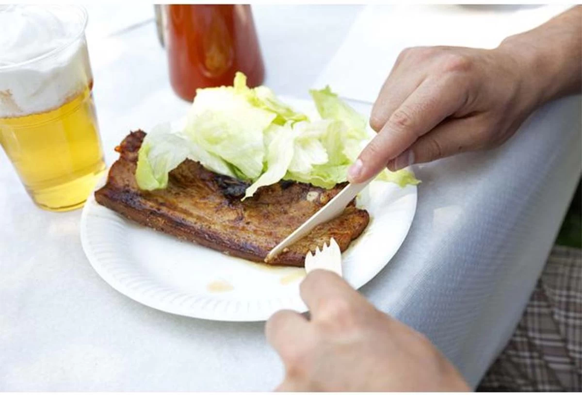 Kartonnen Bordjes Wit Ø23 Cm - Wegwerp Bord - Feest/Verjaardag - 100 Stuks 5 Kartonnen Bordjes Wit Ø23 Cm - Wegwerp Bord - Feest/Verjaardag - 100 Stuks - Afbeelding 3