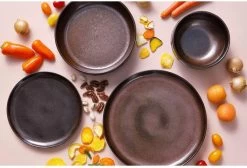 Palmer Serviesset Bama Copper Stoneware 6-persoons 24-delig Koper -Keukenserie Winkel 1200x818