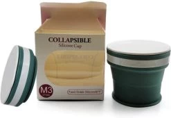 HK-Goodies - Opvouwbare Beker - Koffiebeker To Go- Herbruikbaar - Wasbaar - 170 ML - Beker To Go - Groen -Keukenserie Winkel 1200x826 1