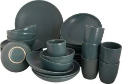 Mammoet Serviesset Spirit Stoneware 6-persoons 30-delig Groen -Keukenserie Winkel 1200x826 2
