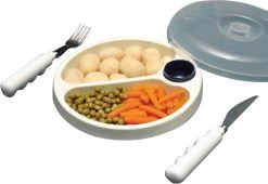 Able2 Ergovita Warmhoudbord - Ø 22 Cm - Blauw -Keukenserie Winkel 1200x826 7