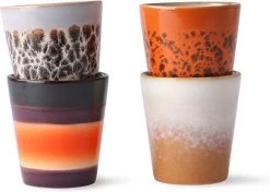HKliving Ristretto 70`s Style Ceramic - Set Van 4 -Keukenserie Winkel 1200x857