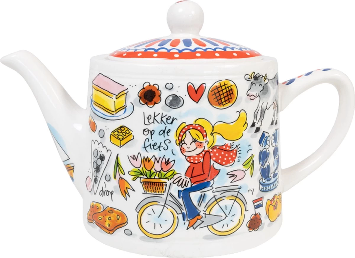 Theepot - Typisch Nederlands - Hollandse Cadeautjes - Holland Souvenir 3 Theepot - Typisch Nederlands - Hollandse Cadeautjes - Holland Souvenir