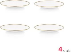 Vtwonen Serviesset - Wit-Goud - Porselein - 24-delig 26 Vtwonen Serviesset - Wit-Goud - Porselein - 24-delig -Keukenserie Winkel 1200x877