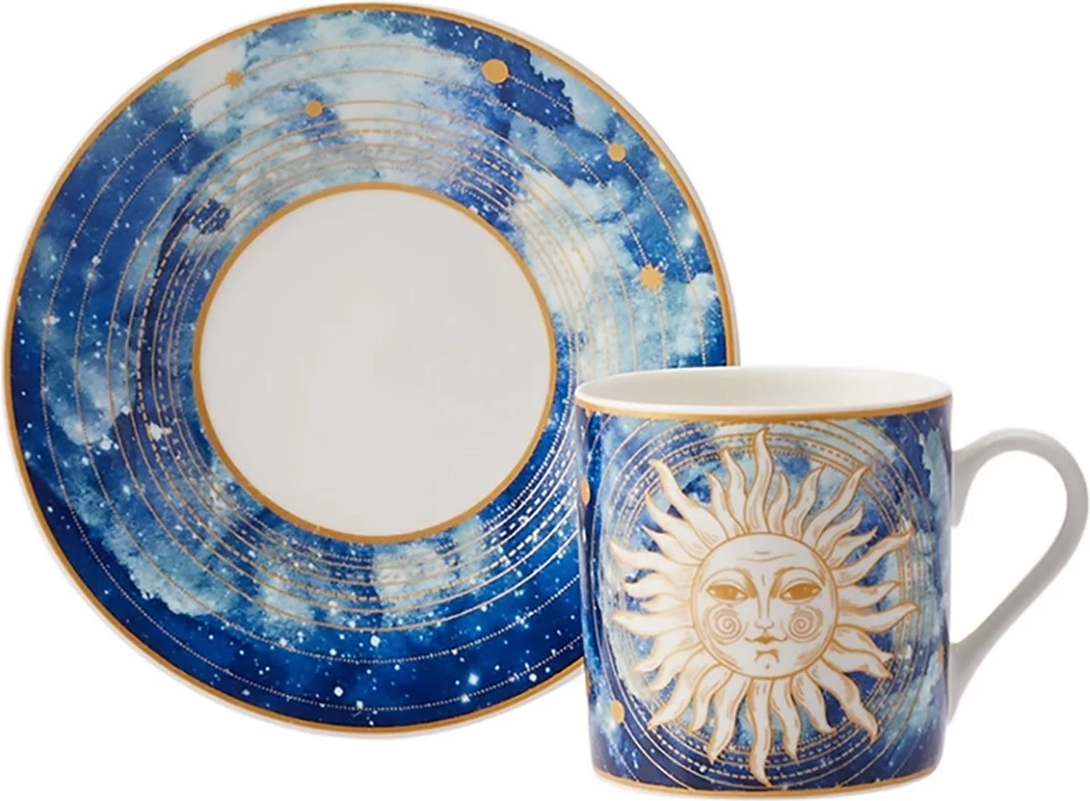 Karaca - Astrologisch Coffee Cup Set Voor 6 - Romantische Koffieliefhebbers - Espresso Mokken Set - Espresso Mok - Turkse Koffie - Valentijn Cadeau - Gift Box 14 Karaca - Astrologisch Coffee Cup Set Voor 6 - Romantische Koffieliefhebbers - Espresso Mokken Set - Espresso Mok - Turkse Koffie - Valentijn Cadeau - Gift Box - Afbeelding 12