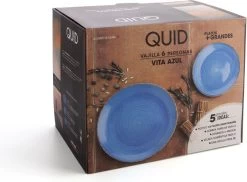 Quid | 18-delige Bordenset | Aardenwerk Bordenset | Vita Azul | Blauw 13 Quid | 18-delige Bordenset | Aardenwerk Bordenset | Vita Azul | Blauw -Keukenserie Winkel 1200x884