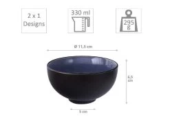 Tokyo Design Studio Glassy Blue Sushi Servies - 8 Delig - 2 Persoons -Keukenserie Winkel 1200x886