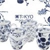 Tokyo Design Studio - Flora Japonica Mug Set 4pcs 8.5x10.2cm 380ml -Keukenserie Winkel 1200x889 8