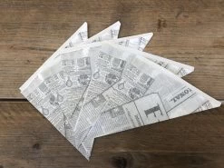Papieren Frietzak | Krant Print | 50 St. | Patatzak | Frietzakken | Puntzakken | Frietzakjes 7 Papieren Frietzak | Krant Print | 50 St. | Patatzak | Frietzakken | Puntzakken | Frietzakjes -Keukenserie Winkel 1200x899 20