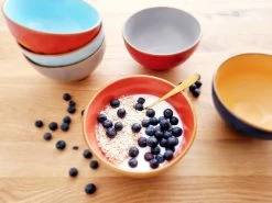 Vivi Oggi - Kom - Ontbijtkom - Kommen Set Van 6 - Ø 14cm - Kleurrijk - Italië -Keukenserie Winkel 1200x899 26