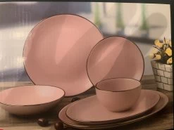 Servies Set 26 Delig Rose