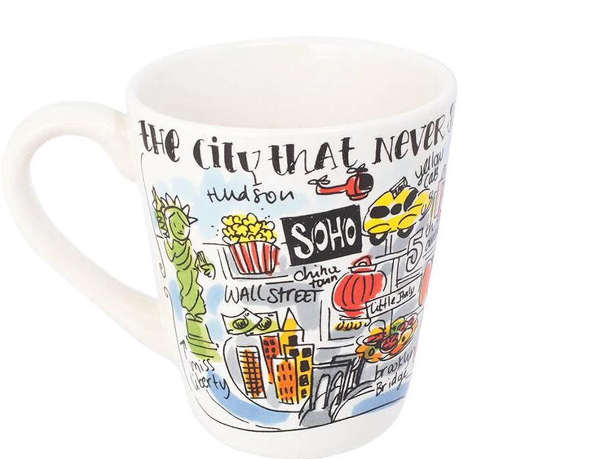 Blond Amsterdam City New York Mok - 350 Ml 3 Blond Amsterdam City New York Mok - 350 Ml