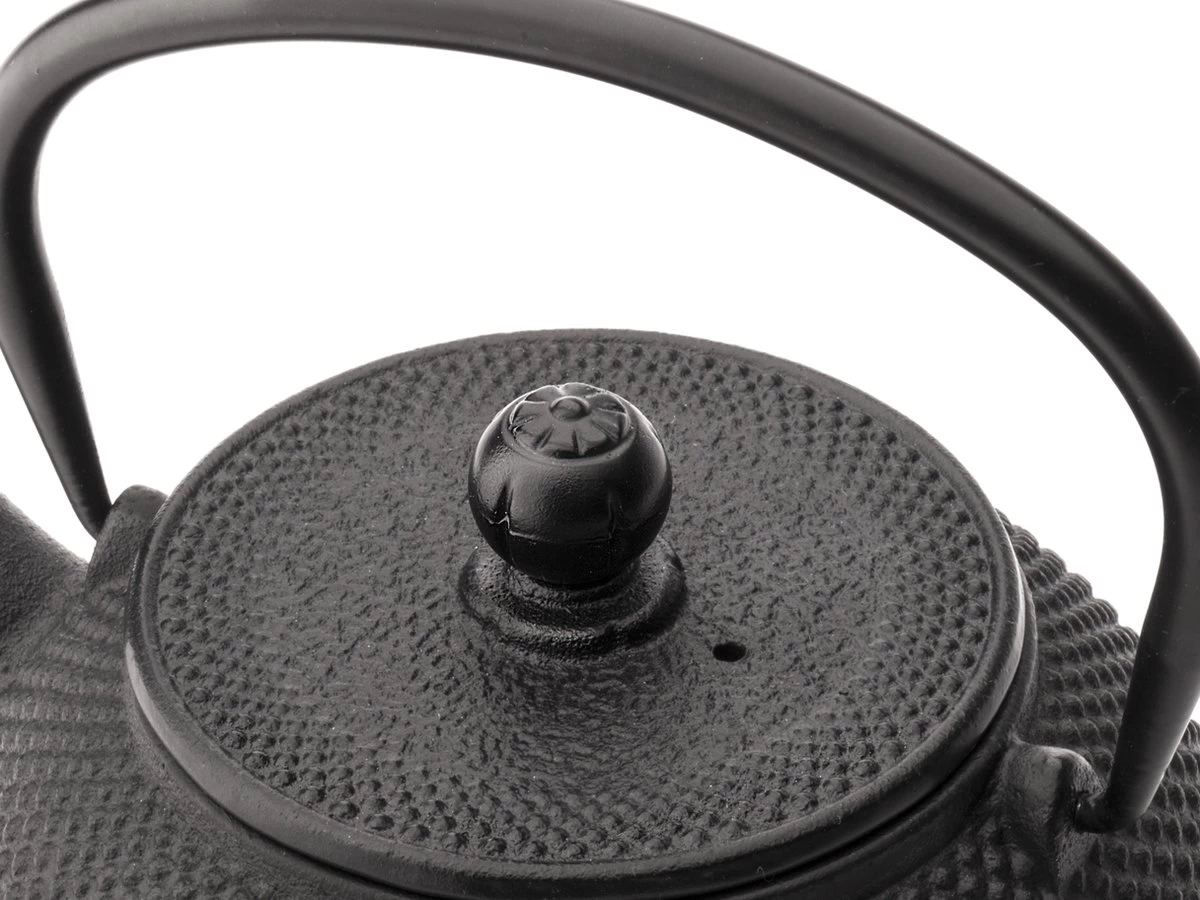 Bredemeijer - Theepot Jang 1,1L Gietijzer Zwart 11 Bredemeijer - Theepot Jang 1,1L Gietijzer Zwart - Afbeelding 9