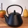 Zeer Mooie Gietijzeren Theepot 0.8 L Zwart, Van Het Merk LEIJZER Design. -Keukenserie Winkel 1200x900 139
