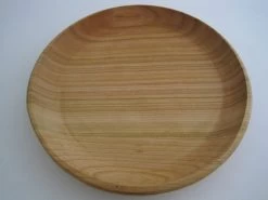 Houten Ontbijtborden - Ø 20 Cm - 6 Stuks - Met Bordenrek - Kersenhout -Keukenserie Winkel 1200x900 168