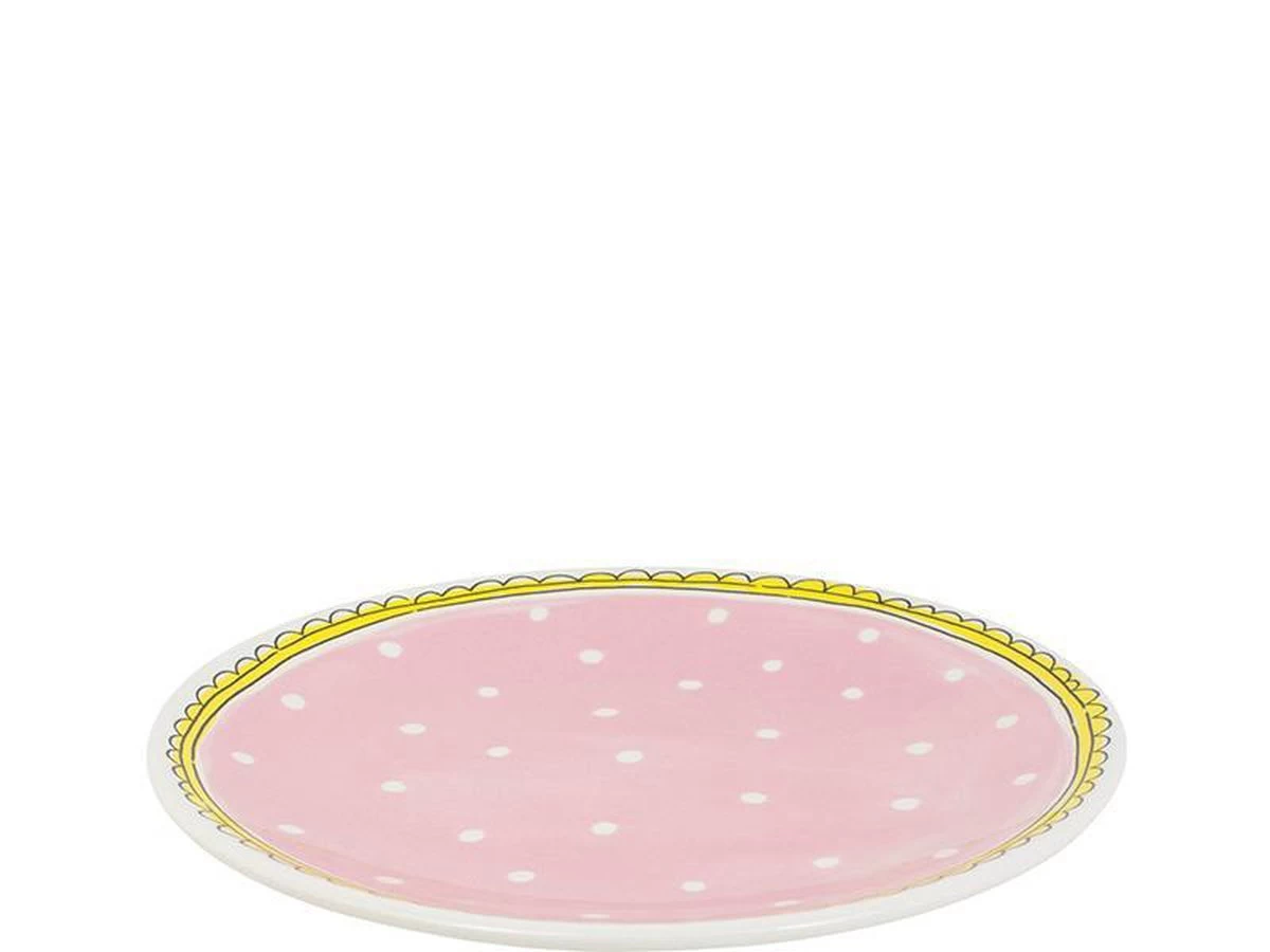 Blond Amsterdam Even Bijkletsen Ontbijtbord Ø22 Cm - Stip 7 Blond Amsterdam Even Bijkletsen Ontbijtbord Ø22 Cm - Stip - Afbeelding 5