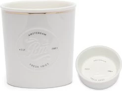 Riviera Maison Friet- En Sausbakje Set Rond - RM Fresh Fries & Sauce Bowl - Porselein - Wit - 2 Stuks