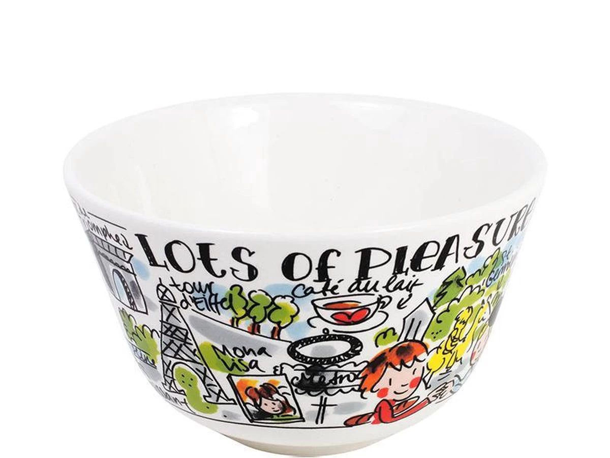 Blond Amsterdam City Paris Kom - Ø 14 Cm 4 Blond Amsterdam City Paris Kom - Ø 14 Cm - Afbeelding 2