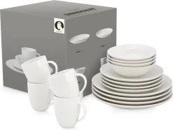 Vtwonen Serviesset - Wit - Porselein - 16-Delig 22 Vtwonen Serviesset - Wit - Porselein - 16-Delig -Keukenserie Winkel 1200x904 1