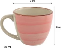 Orange85 Espresso Kopjes - Koffie - Set Van 6 - Meerdere Kleuren - 100 Ml - Aardewerk - Glazen - Met Oor - Koffiekopjes 13 Orange85 Espresso Kopjes - Koffie - Set Van 6 - Meerdere Kleuren - 100 Ml - Aardewerk - Glazen - Met Oor - Koffiekopjes -Keukenserie Winkel 1200x942 1