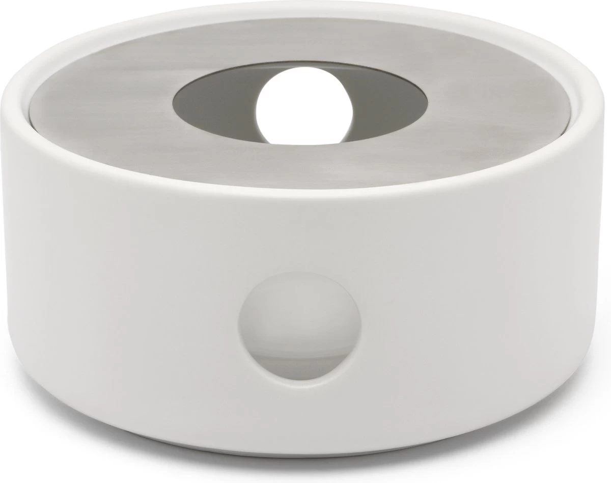 Bredemeijer - Theeset Umea Theepot 1.2L Met Theelichtwarmer - Mat Wit 8 Bredemeijer - Theeset Umea Theepot 1.2L Met Theelichtwarmer - Mat Wit - Afbeelding 6