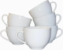 Merkloos Koffie Kopjes – Koffiekopjes – Koffiemokken – Cappuccino – Set Van 6 – Porselein – 250 Ml – Wit 8 Merkloos Koffie Kopjes – Koffiekopjes – Koffiemokken – Cappuccino – Set Van 6 – Porselein – 250 Ml – Wit -Keukenserie Winkel 1200x953