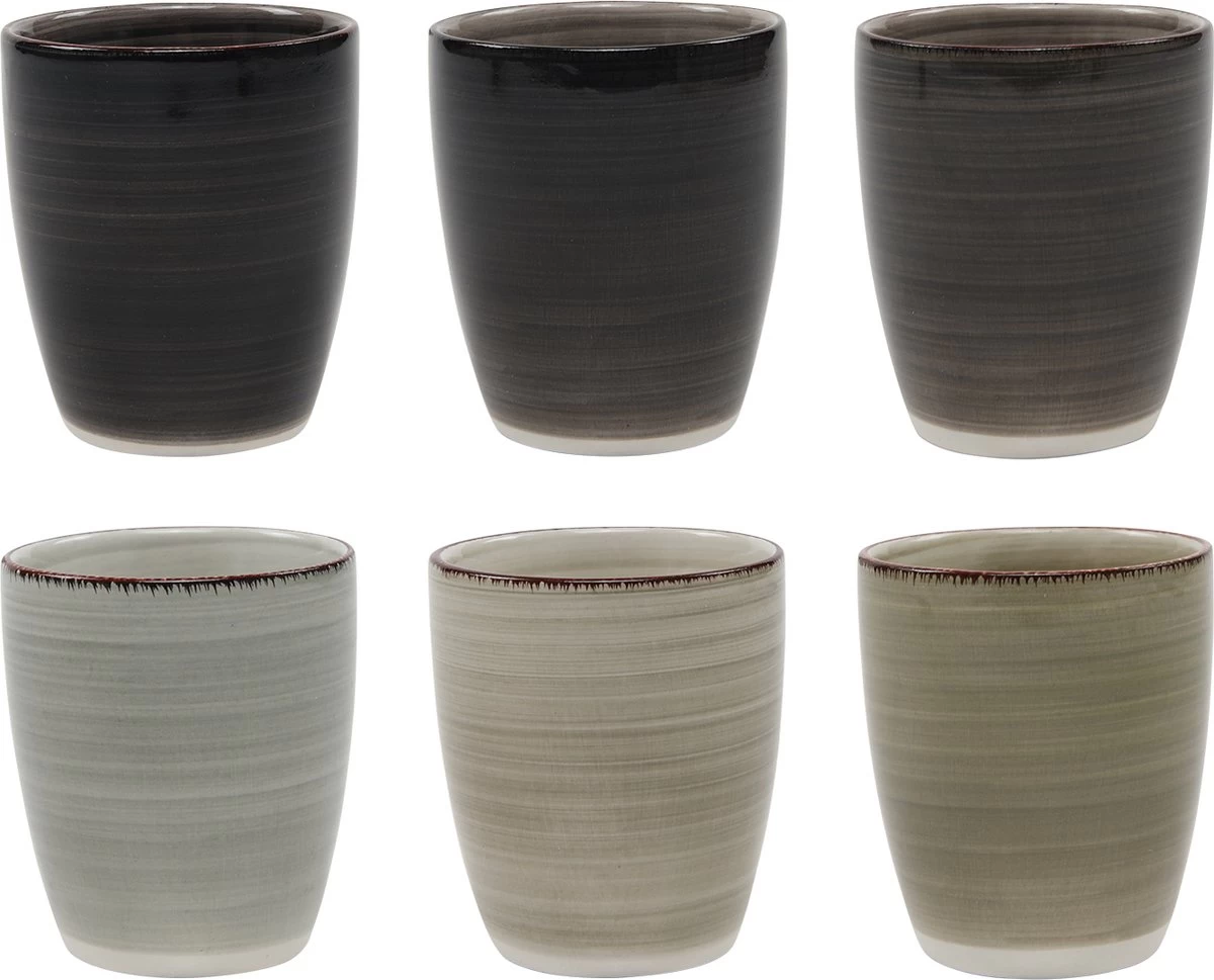 Koffiekopjes - Industrieel Grijs - Koffiebeker - Unieke Kleuren - Set Van 12 Kopjes (ook Los Verkrijgbaar) - 160ML En 340ML - Porselein - Hip En Trendy 9 Koffiekopjes - Industrieel Grijs - Koffiebeker - Unieke Kleuren - Set Van 12 Kopjes (ook Los Verkrijgbaar) - 160ML En 340ML - Porselein - Hip En Trendy - Afbeelding 7