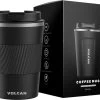 Volcan RVS Koffiebeker To Go Met Sleeve - Thermosbeker - Theebeker - Coffee - Zwart 1 Volcan RVS Koffiebeker To Go Met Sleeve - Thermosbeker - Theebeker - Coffee - Zwart -Keukenserie Winkel 1200x979