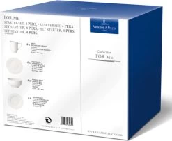 Villeroy & Boch For Me Starter Set - 4 Personen - Porselein -Keukenserie Winkel 1200x985 2