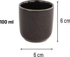 Orange85 Koffiekopjes - Espresso Kopjes - Set Van 6 - 100 Ml - Zwart 12 Orange85 Koffiekopjes - Espresso Kopjes - Set Van 6 - 100 Ml - Zwart -Keukenserie Winkel 1200x987