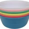 Merkloos Kinder Snack Bakjes BOBBY - Schaaltjes - Kommen - Picknicken - Camping - Feest - Multicolor - Kunststof - Ø12 Cm - 6 Stuks -Keukenserie Winkel 1200x993 5