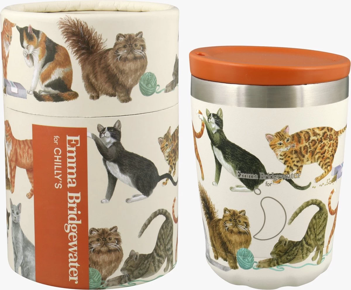 Emma Bridgewater Chilly Coffee Cup Cats 340 Ml. 5 Emma Bridgewater Chilly Coffee Cup Cats 340 Ml. - Afbeelding 3