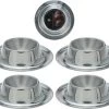 Excellent Houseware - Eierdopjes Set Van 4 Stuks Ø 8.5cm - RVS Metaal -Keukenserie Winkel 1200x998 3