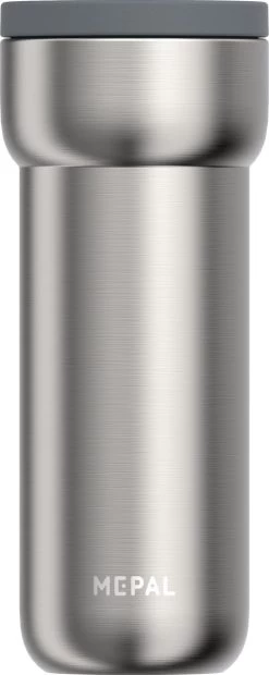 Mepal Isoleerbeker Ellipse 475 Ml – Houdt Je Drankje 6 Uur Warm En 10 Uur Koud – Natural Brushed – Koffiebeker To Go – Lekdicht – Thermosbeker -Keukenserie Winkel 478x1200