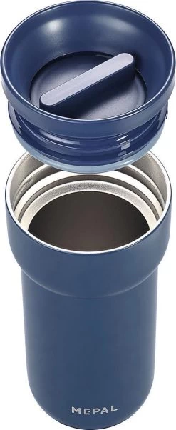 Mepal Isoleerbeker Ellipse 375 Ml – Houdt Je Drankje 4 Uur Warm En 8 Uur Koud – Nordic Denim – Koffiebeker To Go – Lekdicht – Thermosbeker -Keukenserie Winkel 492x1200