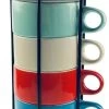 Orange85 Koffiekopjes - Met Houder - Set Van 6 - Gekleurd - 300 Ml - Keramiek 2 Orange85 Koffiekopjes - Met Houder - Set Van 6 - Gekleurd - 300 Ml - Keramiek -Keukenserie Winkel 507x1200 1