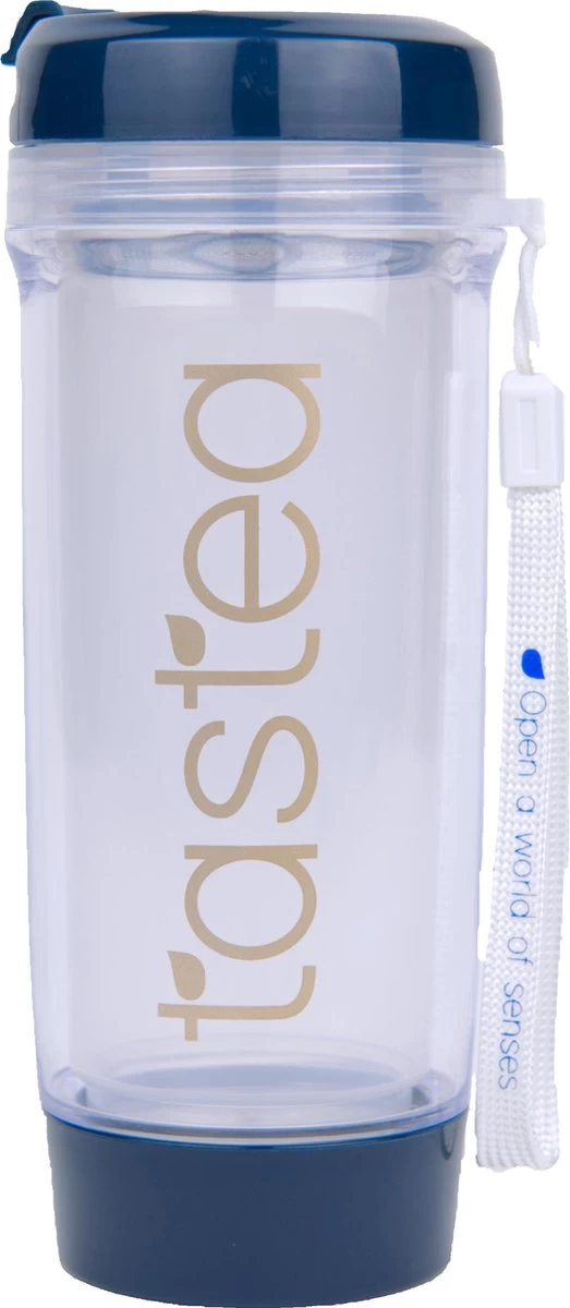 Tastea Theebeker Poseidon - Blauw - 400 Ml - Accessoires - Handige To-go Theebeker 3 Tastea Theebeker Poseidon - Blauw - 400 Ml - Accessoires - Handige To-go Theebeker