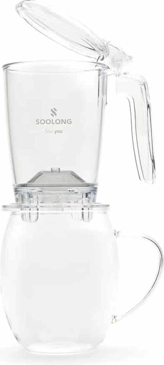 Soolong Teamaker - Theemaker - Theepot - Ice Tea Maker- 400ml - 1stuks 5 Soolong Teamaker - Theemaker - Theepot - Ice Tea Maker- 400ml - 1stuks - Afbeelding 3