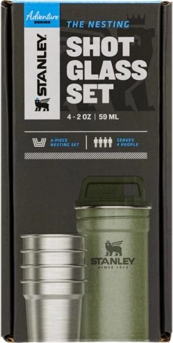 Stanley The Nesting Shot Glass Set - Hammertone Green -Keukenserie Winkel 608x1200