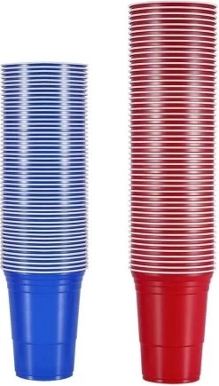 Merkloos Beerpong - 50 Stuk(s) Blue Cups & Red Cups Inc. 3 Ballen - Beerpong Drankspel - Plastic Bekers 9 Merkloos Beerpong - 50 Stuk(s) Blue Cups & Red Cups Inc. 3 Ballen - Beerpong Drankspel - Plastic Bekers -Keukenserie Winkel 682x1200 1
