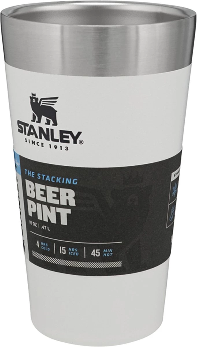 Stanley The Stacking Beer Pint 0,47l - Beker - Hammertone Green 22 Stanley The Stacking Beer Pint 0,47l - Beker - Hammertone Green - Afbeelding 20