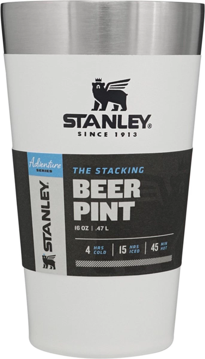 Stanley The Stacking Beer Pint 0,47l - Beker - Hammertone Green 13 Stanley The Stacking Beer Pint 0,47l - Beker - Hammertone Green - Afbeelding 11