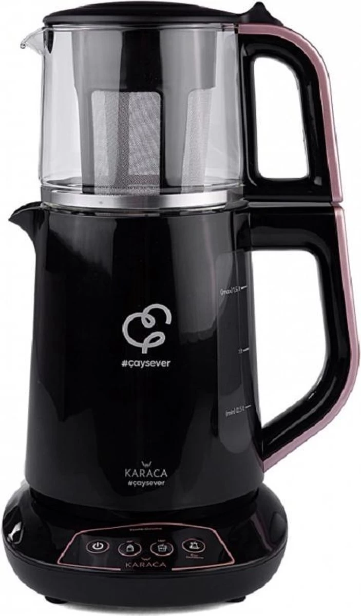 Karaca Caysever Caydanlik - Turkse Theepot Elektrisch - Theepot Kan Praten 3 Karaca Caysever Caydanlik - Turkse Theepot Elektrisch - Theepot Kan Praten